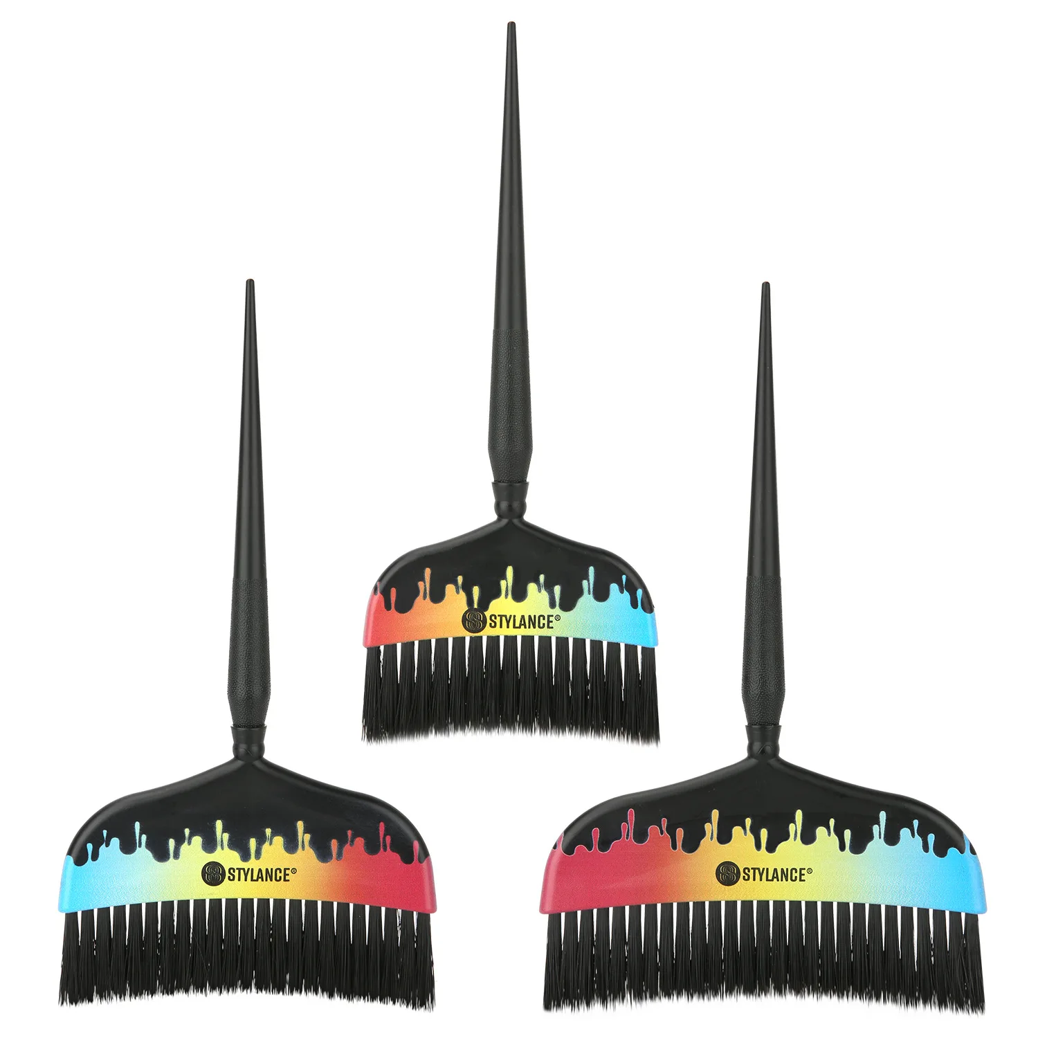 Barber Shop Tools Dyeing Brush Double-sided Hair Dyeing Brush Soft Care Baked Oil Brush Hair Stylist Dyeing Sweep