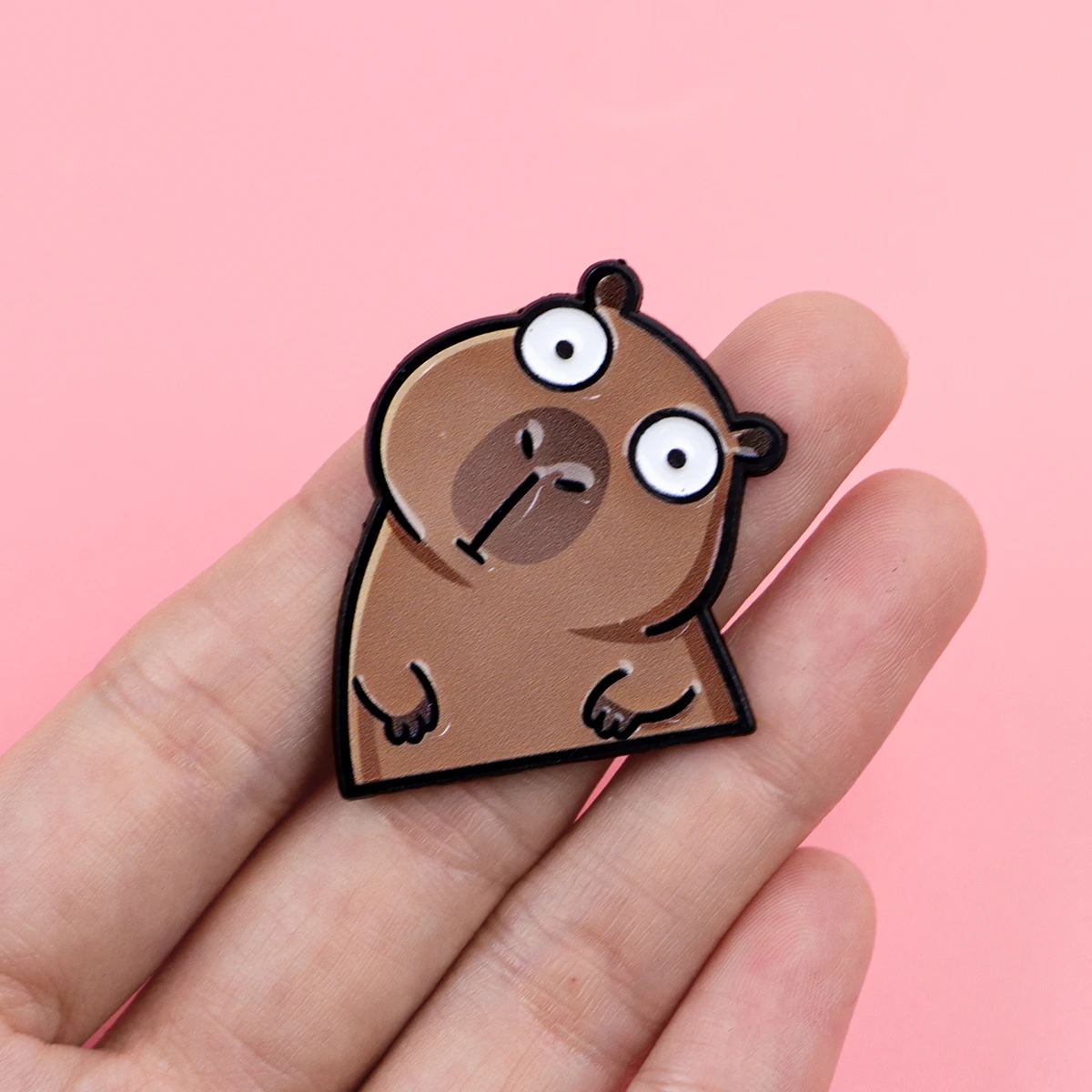 Funny Cartoon Cat Brooches for Clothes Soft Enamel Pins Lapel Pins for Backpack Briefcase Frog Badges Jewelry Accessories