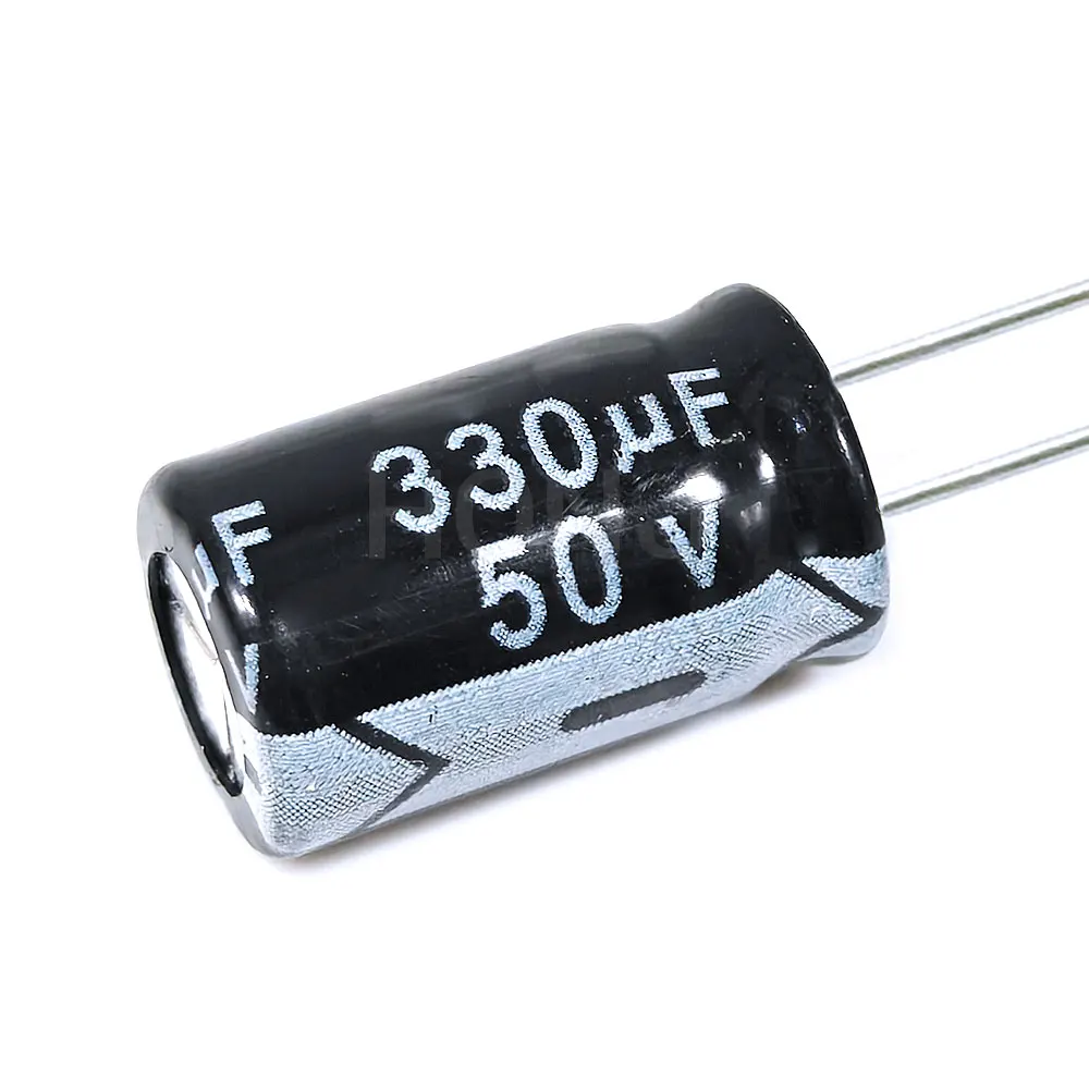 

10 шт ​ ​ ​ 330uF 50V 330MFD 50Volt 10*17mm Алюминиевый электролитический конденсатор радиальный 330mf50v 330uf50v 50v330mf 50v330uf ±20% ​