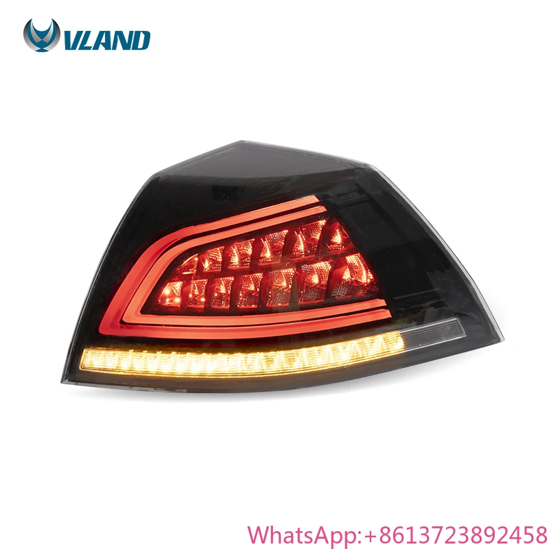 

VLAND Full LED Taillight With Sequential Turn Signal Rear Tail Lamp 2006-2012 2013 Tail Lights for Holden Commodore Calais VE S1