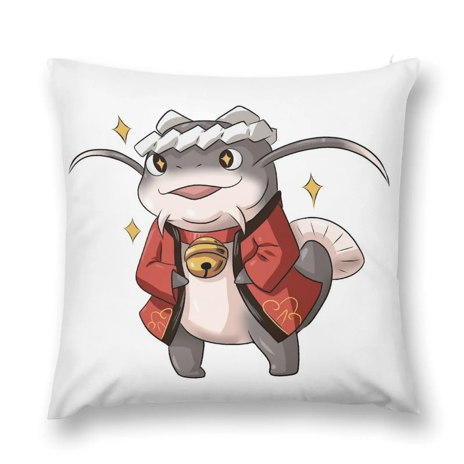 FFXIV Festival Namazu Throw Pillow Sofa Covers Marble Cushion Cover pillow