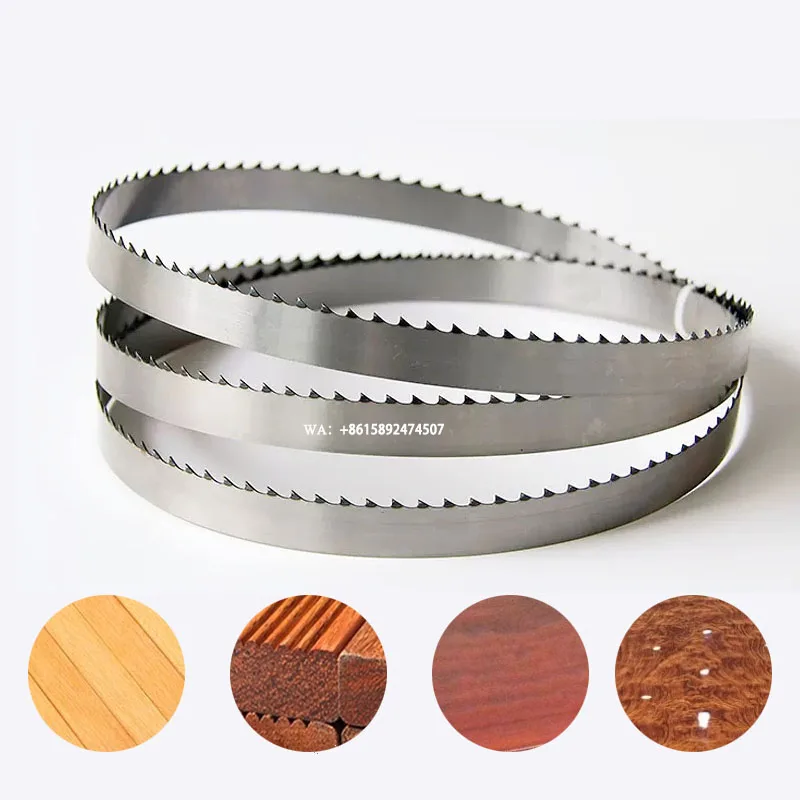 5350*16*0.8*T8 High Carbon Steel Woodworking Sawmill Blades Quench Wood Band saw Blades For Timber Factory Wood Cut Bandsaw