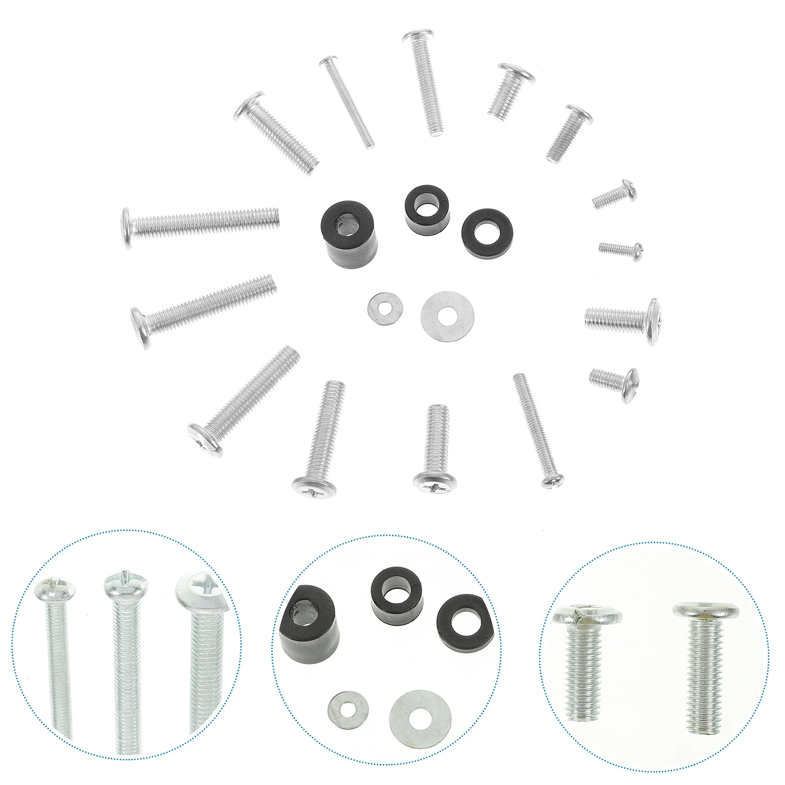 

Metal Mount Screws Monitor Mounting Hardware Kit Assortment Kits Bracket Installation