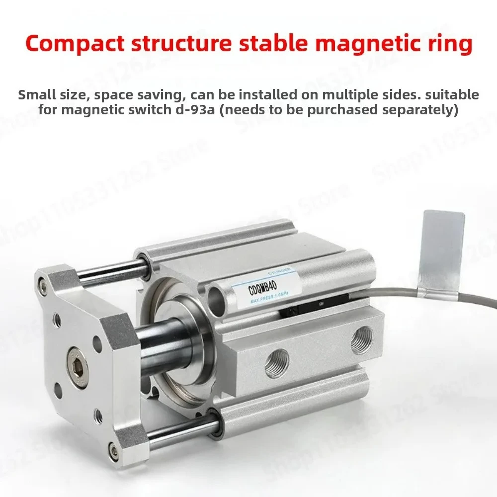 CQMB40-5 Ordinary Model Without Tape Guide Rod Thin Three-axis Three-rod Cylinder