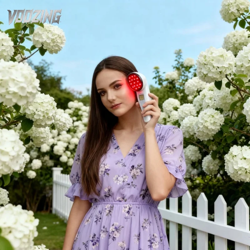 

T03C Усовершенствованный инструмент для терапии красным светом для лица, омоложение кожи, отбеливание, уменьшение морщин, перезаряжаемое домашнее устройство