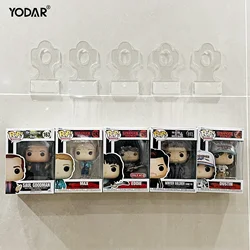 Clear Acrylic Invisible Wall Hook for Funko Pop Box - Hidden Floating Mount Hook for Figure Collector Display in Box, No Damage
