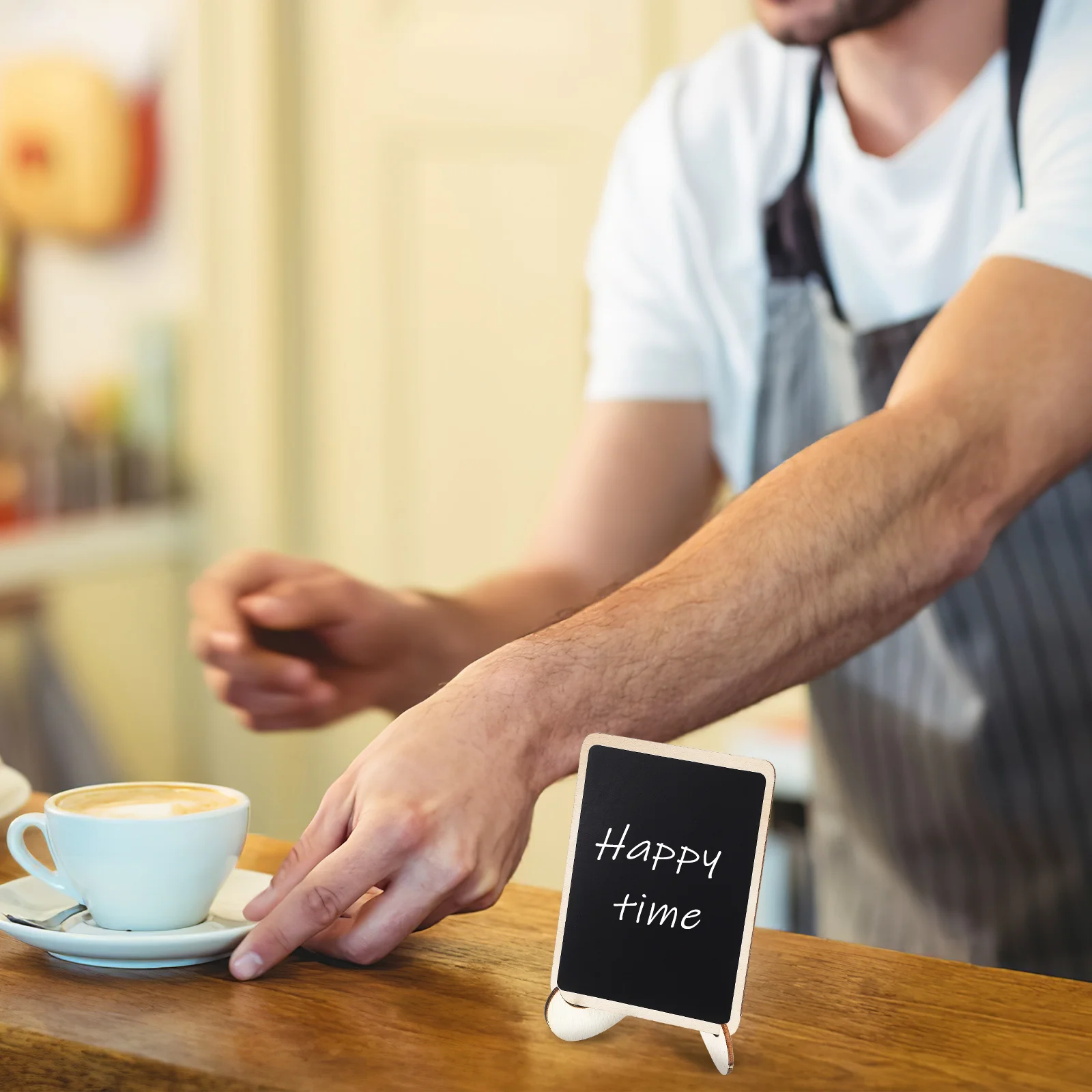 Small Drawing Board Ornaments Chalkboard Tabletop Blackboard Message Household Sign Kitchen Notes For Signs