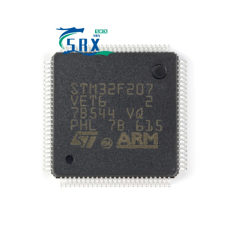 Original genuine STM32F207VET6 LQFP-100 ARM Cortex-M3 32-bit microcontroller MCU For bulk orders please inquire
