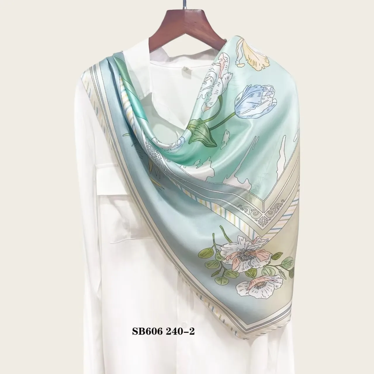 

12momme Fashion 100% Real Pure Silk Headscarf Square Scarf Women Shawl Foulard Hijab Neckerchief Bandana Bufanda Echarpe шарф