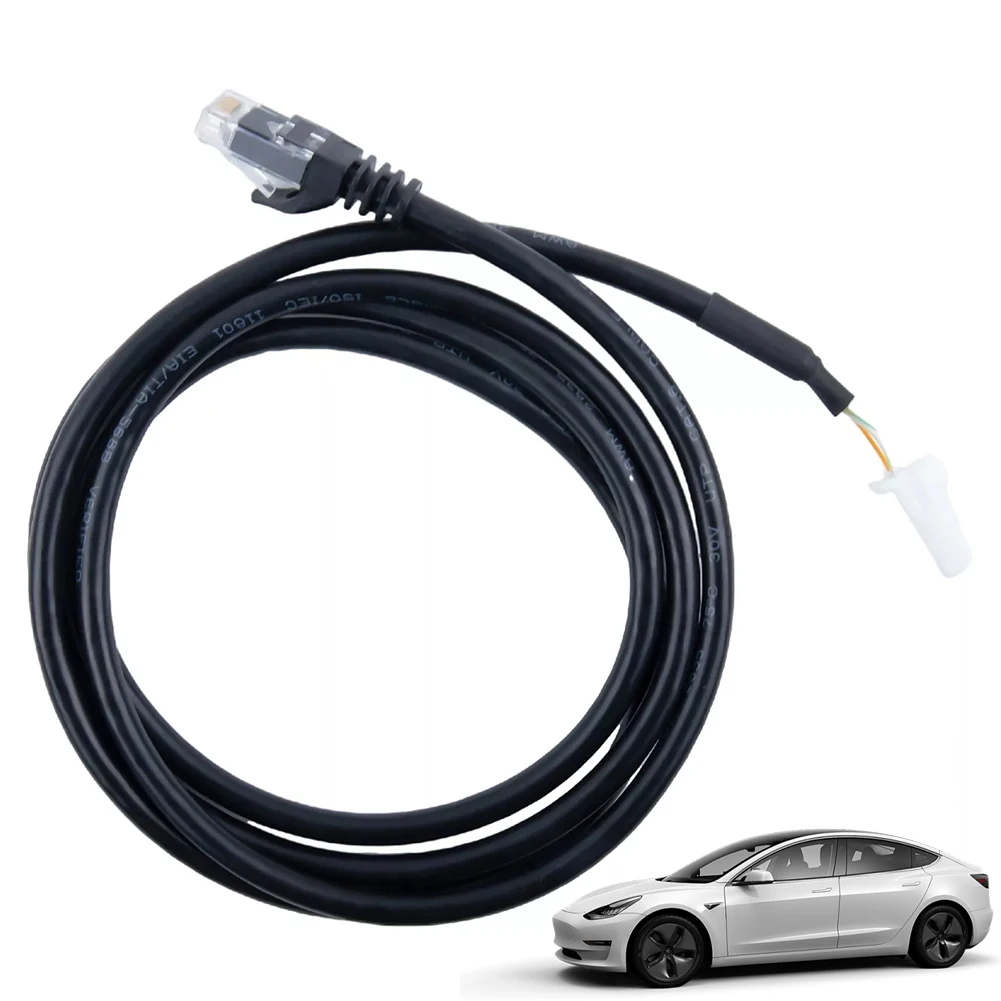 

Ремонтный кабель Ethernet, замена 1137658-00-A, диагностический кабель Ethernet, диагностические инструменты, адаптер для Tesla Model 3/Y