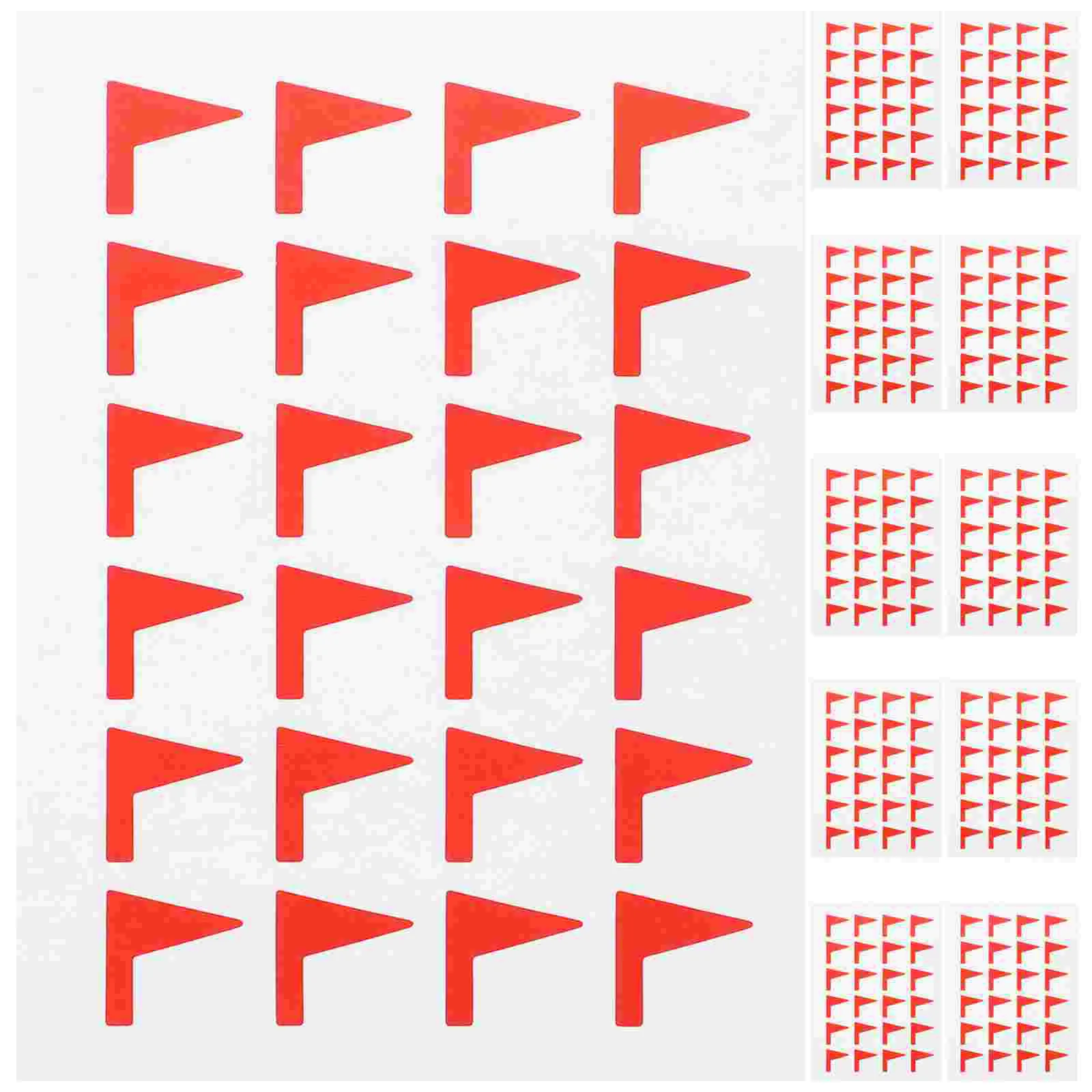 

288 Pcs Map Marker Stickers Labels Note Adhesive Classification DIY Marking Applique