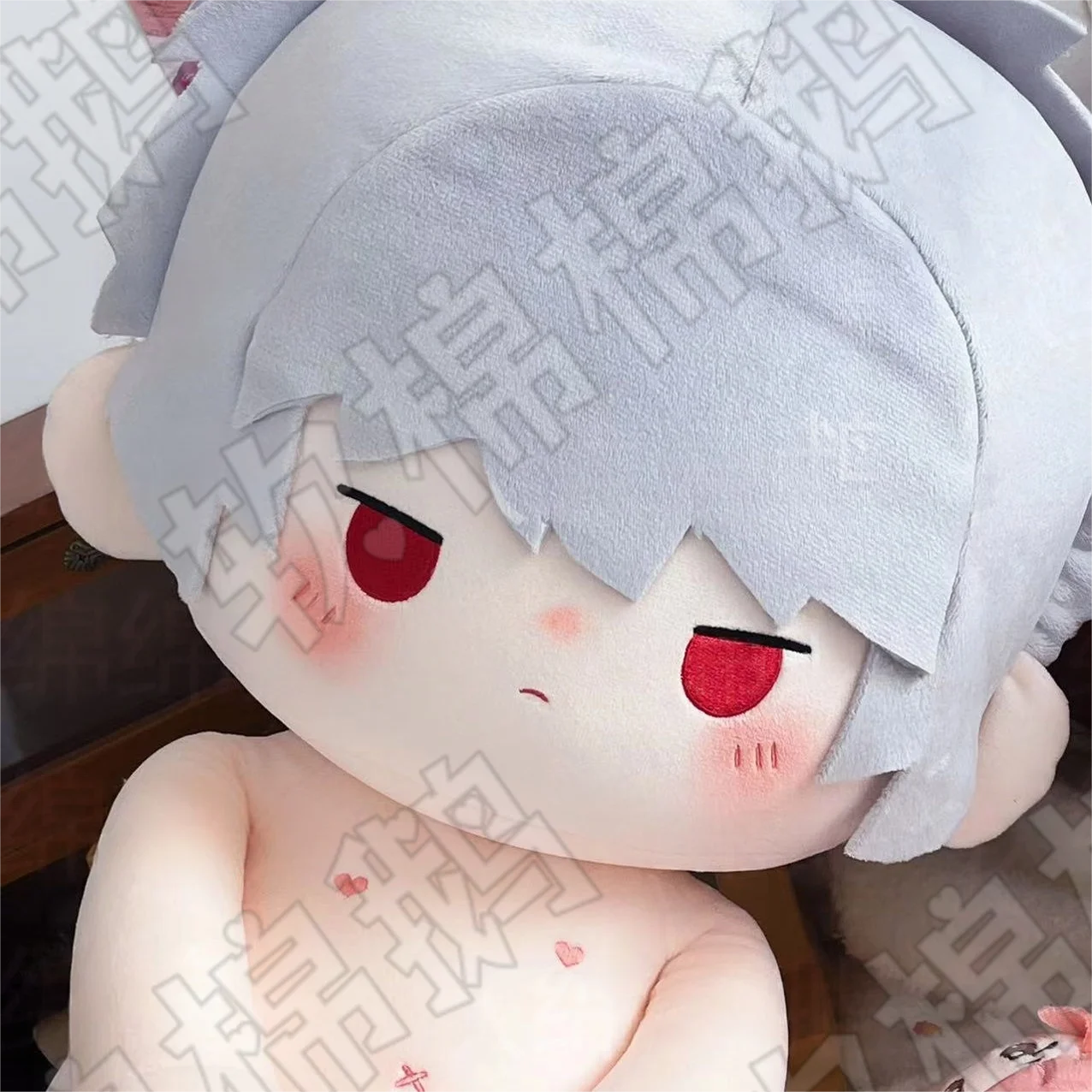 

40cm Sakata Gintoki Plush Doll Gintama‌ Cosplay Cute Soft Stuffed Toy Pillow For Anime Fans