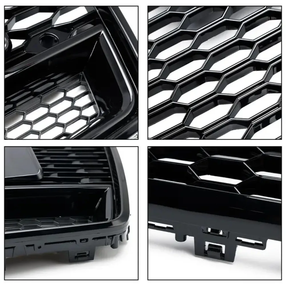 

For Audi A6 C7 2016-2018 4WD Honeycomb Grille