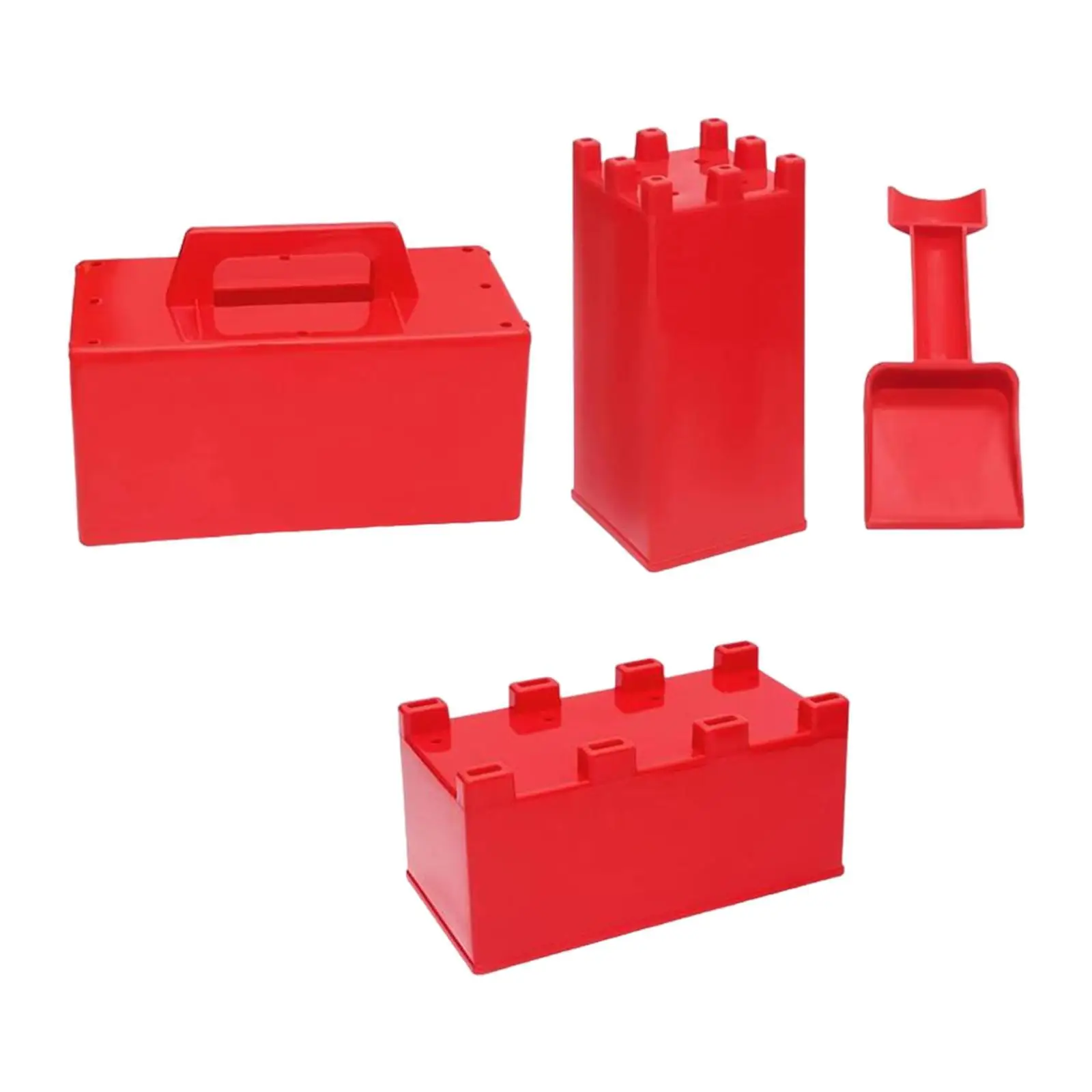 4Pcs Sand Castle Mould Block Form Snow Brick Building Maker for Children