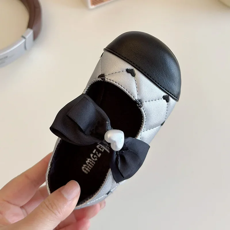 طفلة أحذية لطيفة شعرية الحب تنفس الأولى مشوا لينة أسفل الصغار حذاء للحديقة أطفال بنات بولي أحذية أحذية من الجلد 16-25