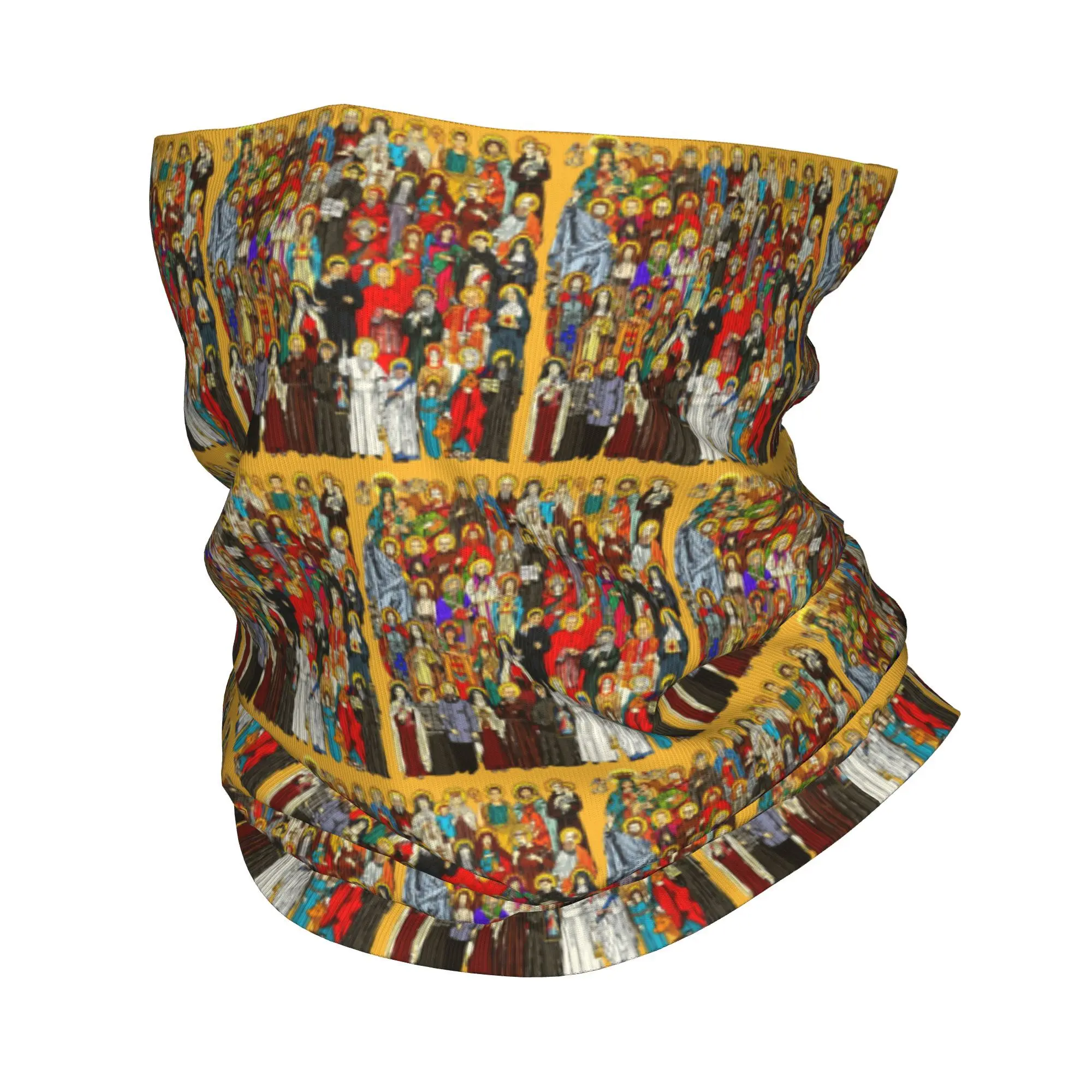 

Святые, все святые, католические святы, бандана, шейный шарф, многофункциональная маска для лица, бег для мужчин, женщин, взрослых, весь сезон