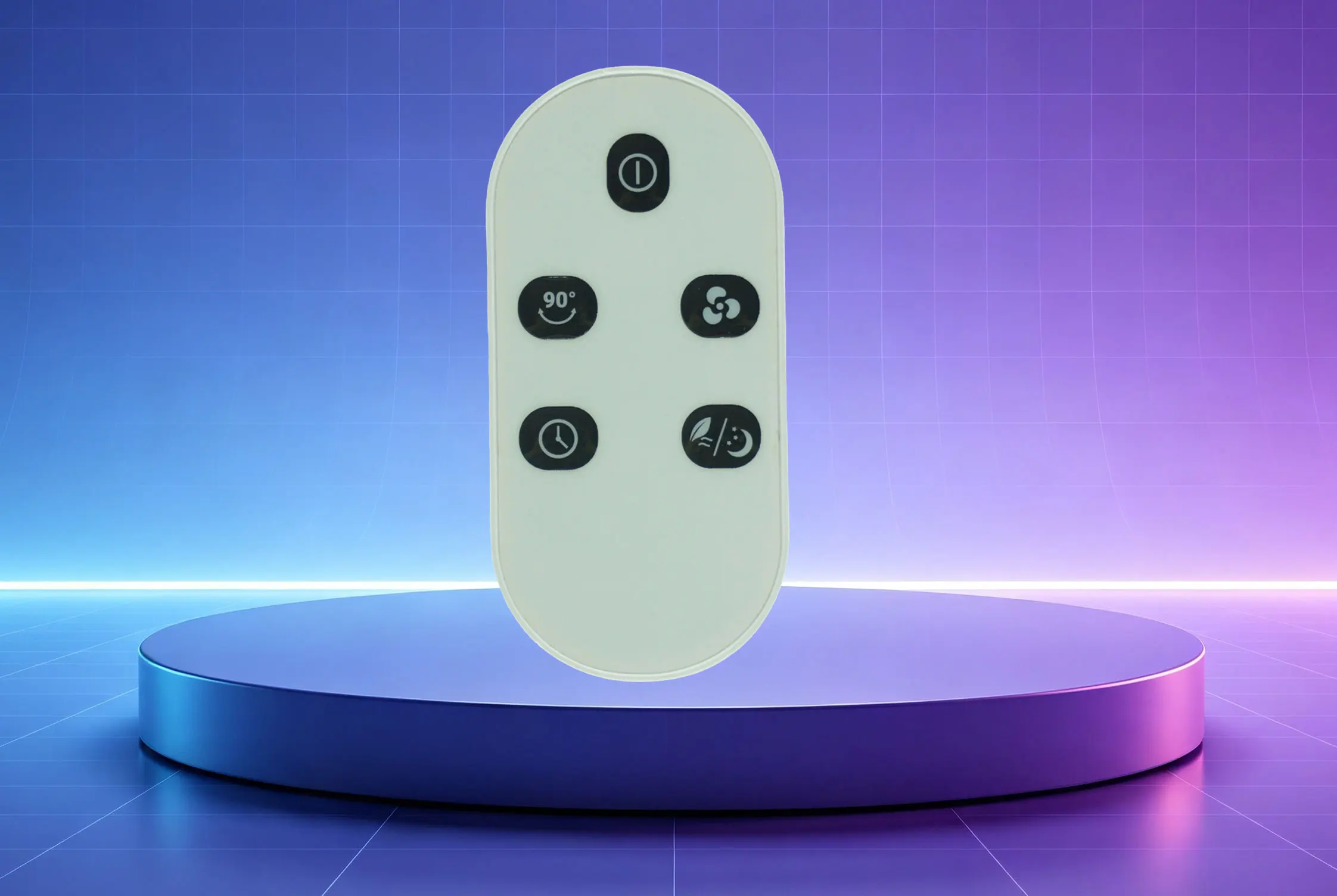 Remote Control Compatible For SilverCrest STVD 45 A1 Tower Fan