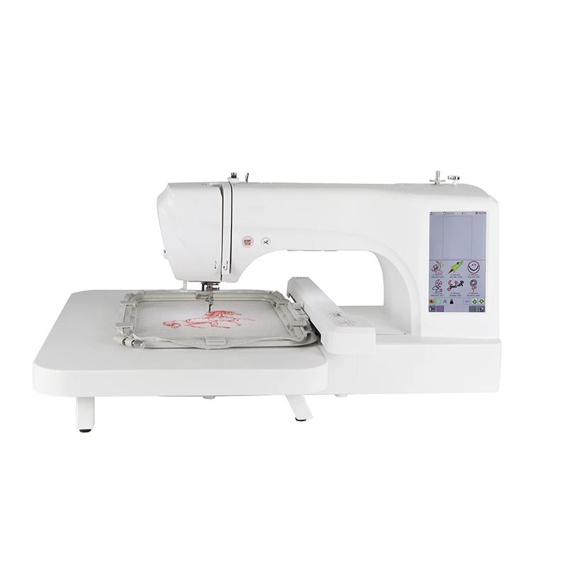 

Large Area Domestic Computerized Big Area With 7'' Lcd Screen Embroidery And Sewing Machine