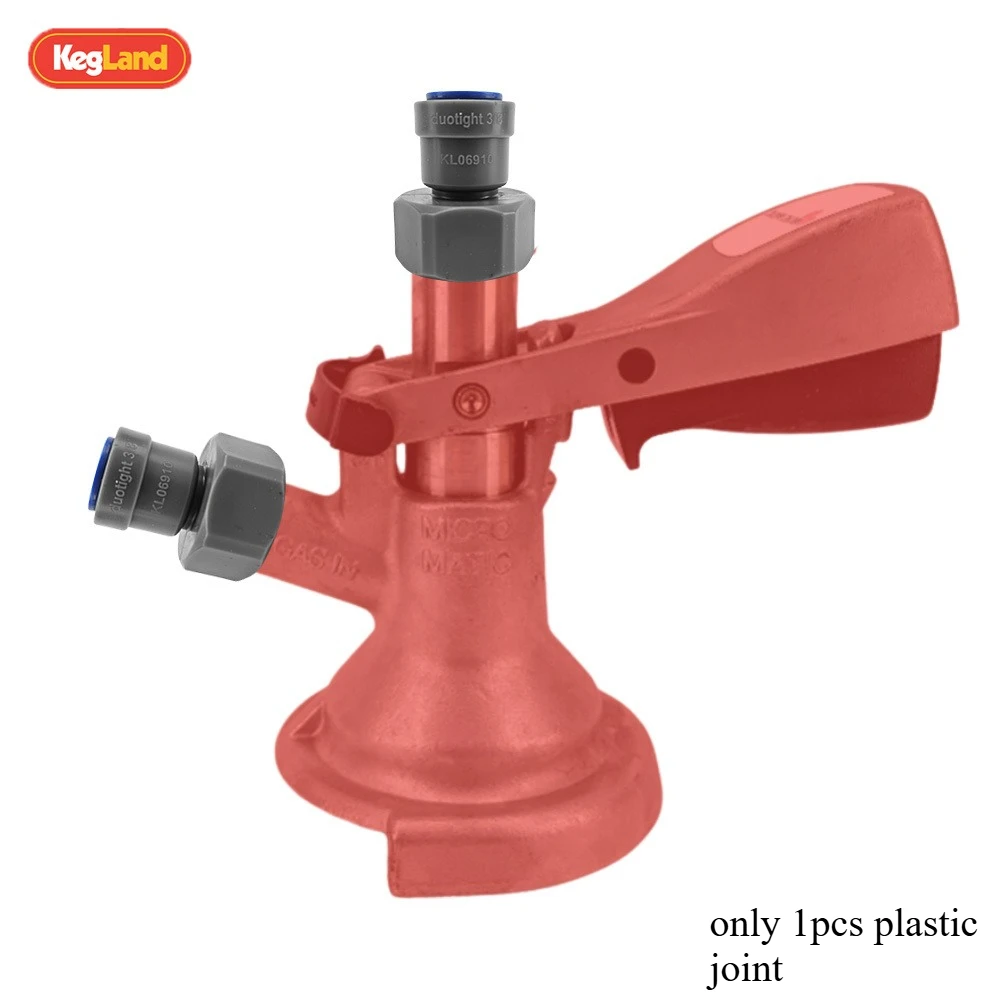 Kegland Duotight - Plastice Connector 9.5mm/8mm X 5/8” Female Thread Fitting Beer Brewing Kitchen Bar Supply