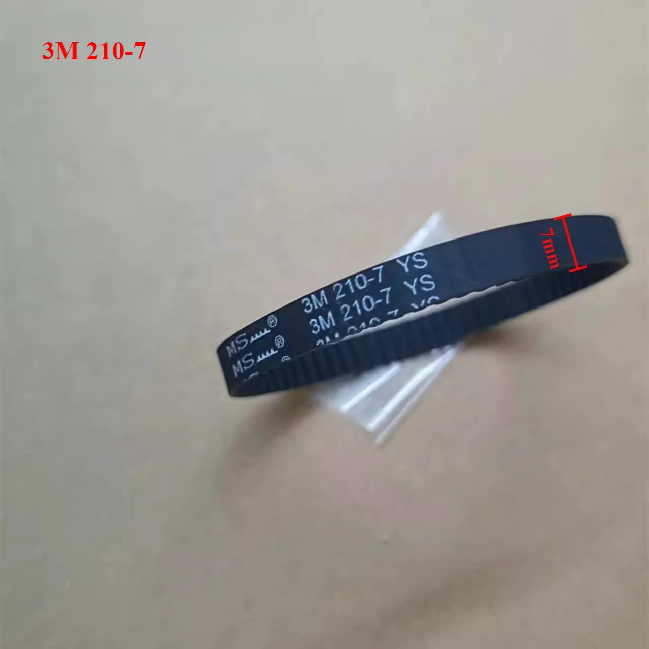 FOR Midea Eureka Floor Washer Brush Belt for X8/X9/G4/WD40/FC9 Replacement Drive Belt 3M-210-7/8, High Elastic Rubber view 4