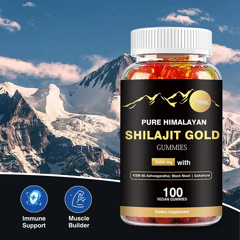 Shilajit Gold Gummies - Bones and Joints, Improving Energy, Endurance and Muscle Recovery