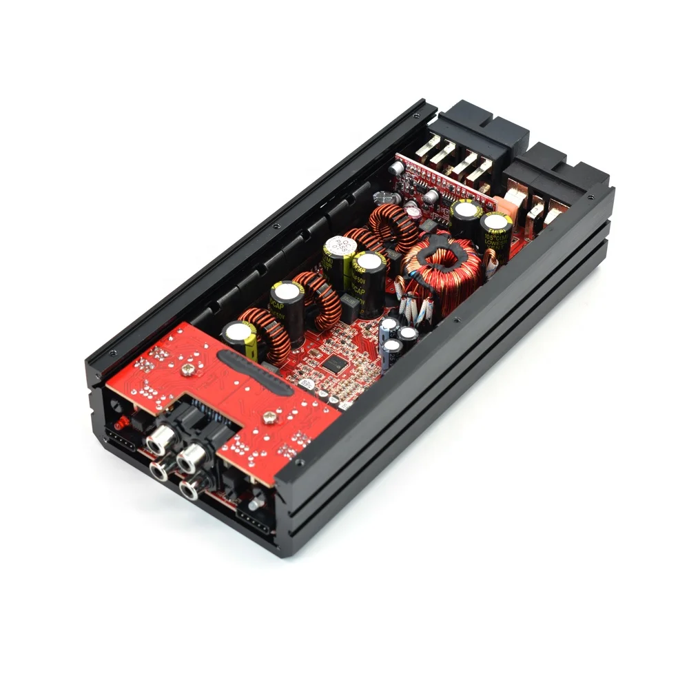 Car modification DIY car enthusiast feverWholesale Car Audio 4 Channel Aluminium Professional Class AB 70W4CH Audio Unit
