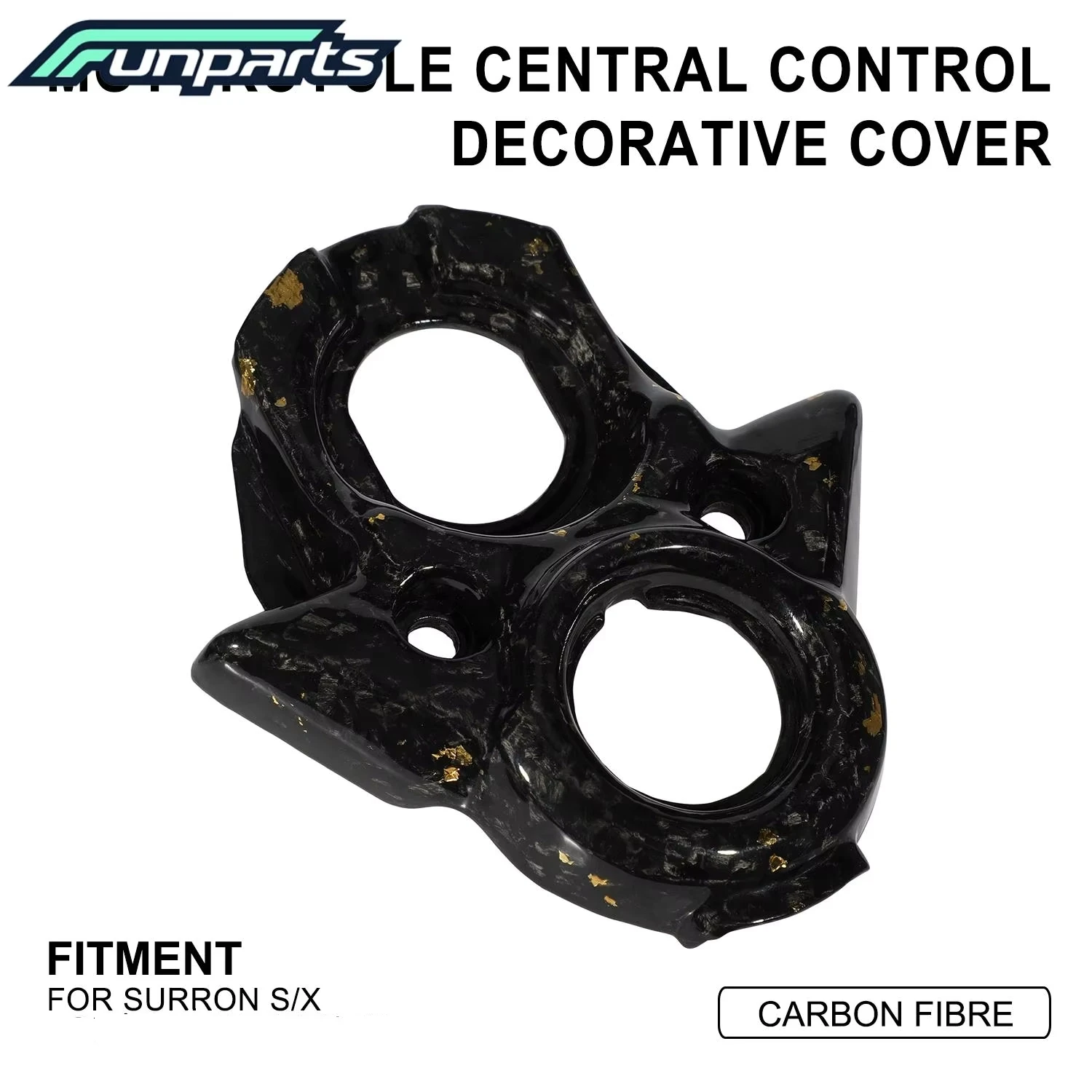 

Motorcycle Central Control Decorative Cover Carbon Fiber For SurRon S X E-Bike Motorcycles Accessories