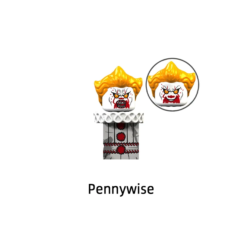 مجموعة طوب MOC للأطفال ، Peggy ، George Pennywise ، Mike It ، هدايا اللعب ، KT1012