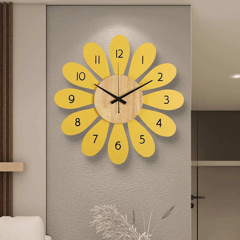

Clock Wall Clock Living Room Personality Creative Fashion Home Wall Watch Modern Simple Art Light Luxury Nordic Wall Clock