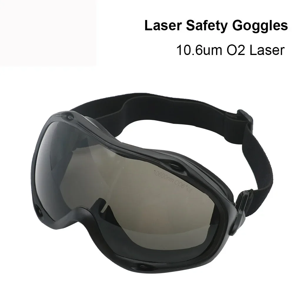 HAOJIAYI OD6+ 10.6um Co2 Fiber Laser Safety Goggles Style F 10600nm Protective Glasses Shield Protection Eyewear for Co2 Machine