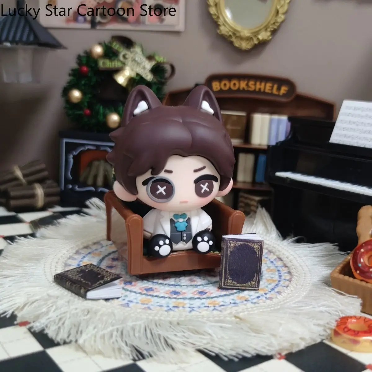 تأثيري لعبة أنيمي الهوية الخامس أورفيوس بولي كلوريد الفينيل نموذج تمثال نموذج الضغط زخرفة حالة الكمبيوتر 7 سنتيمتر هدية عيد الميلاد هالوين