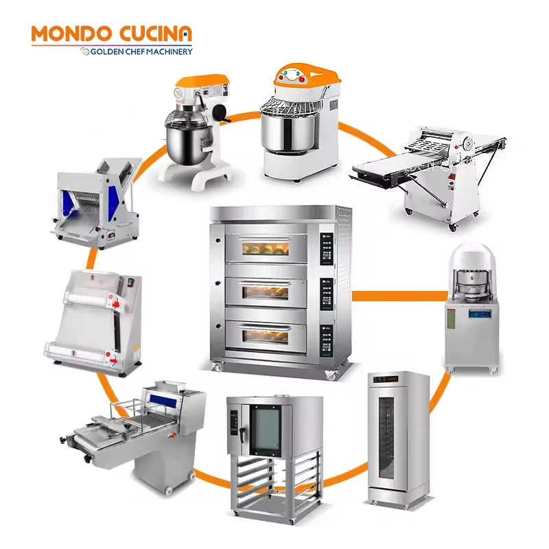 Golden Chef Food Machine Top Commercial Bakery Equipment Manufacturer Bread Making Machine