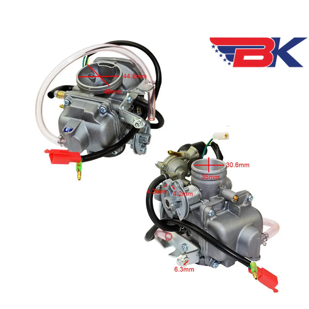 30mm Carburetor For CFMOTO CF250 GY250 CH150 Kazuma Dingo Falcon Cougar Water Cooled 250CC 300CC CF ATV Go Kart Moped Scooter