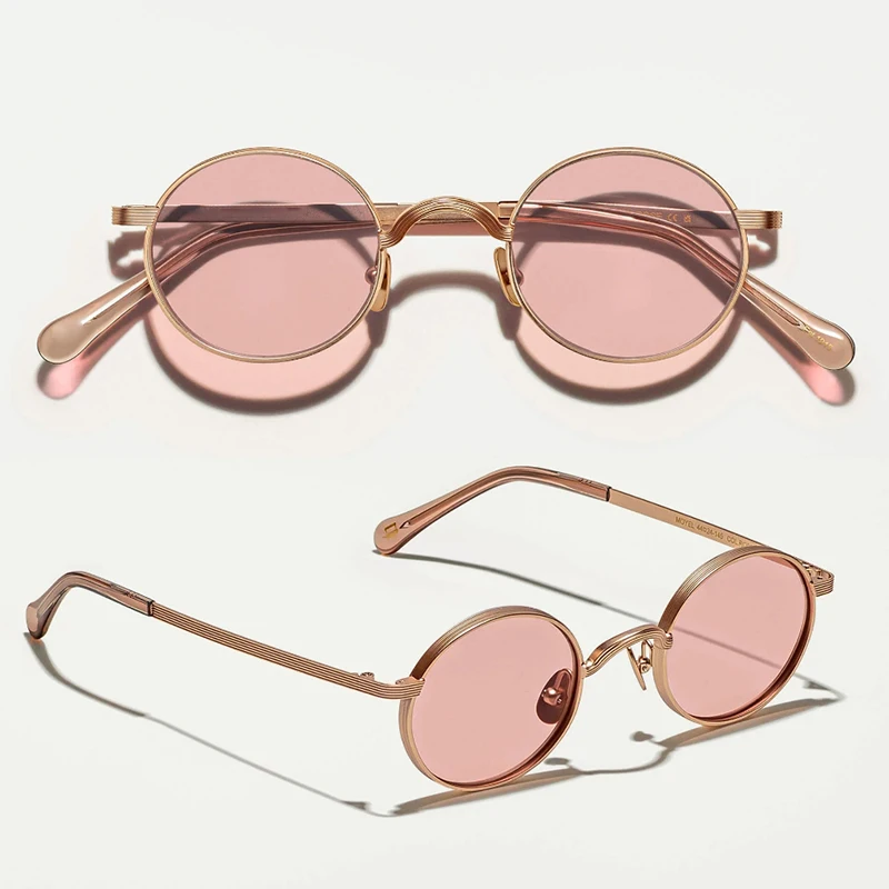 

Fashion Luxury Design Sunglasses for Men Lemtosh Alloy Retro Round Oval Male Eyewear Female Sunglasses Vintage Shades MOYEL