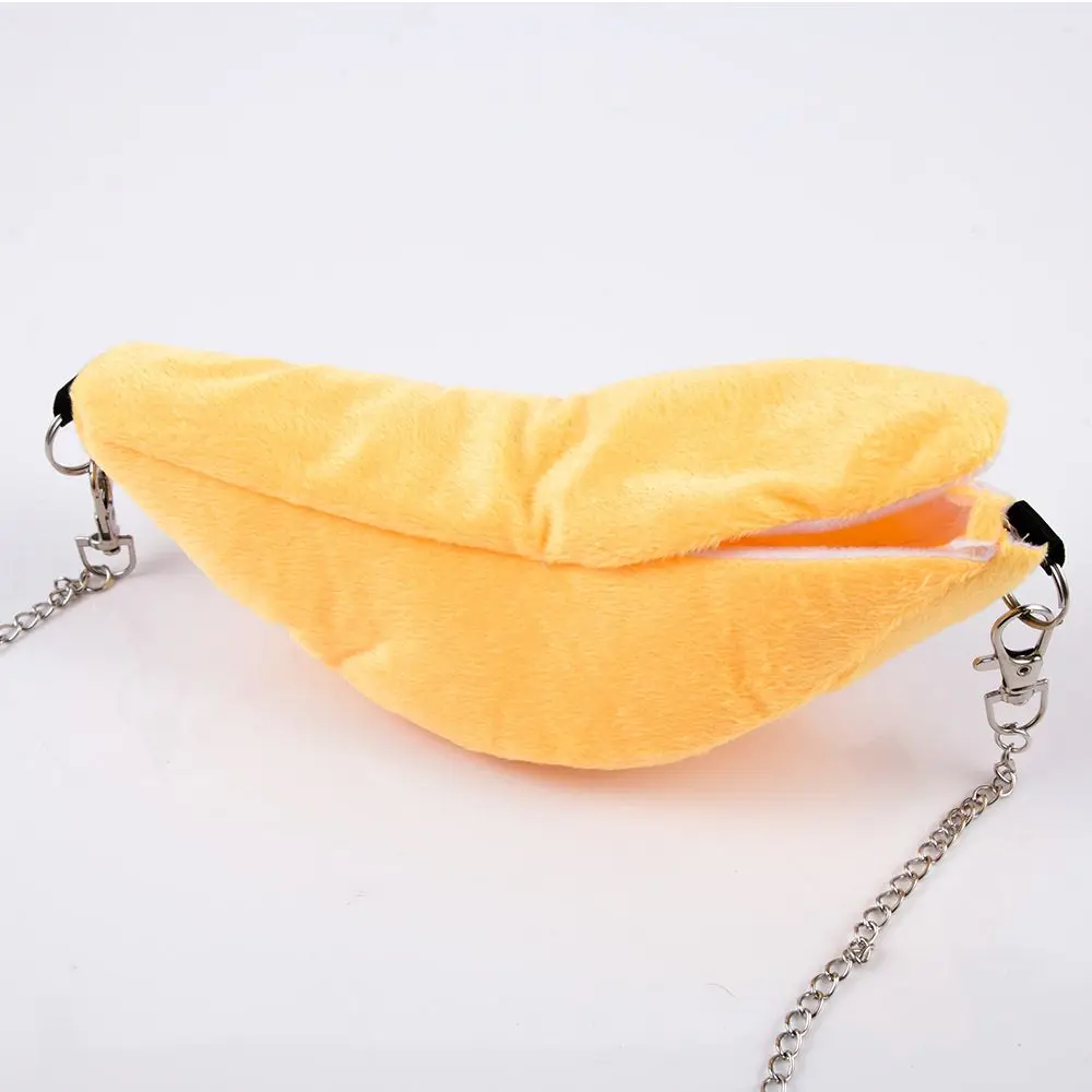 Hamster Accessories For Guinea Pigs Swing Toys Hanging Design Banana Hamster Hammock Hammock Bunk Bed Rat Cage Pet House Nest