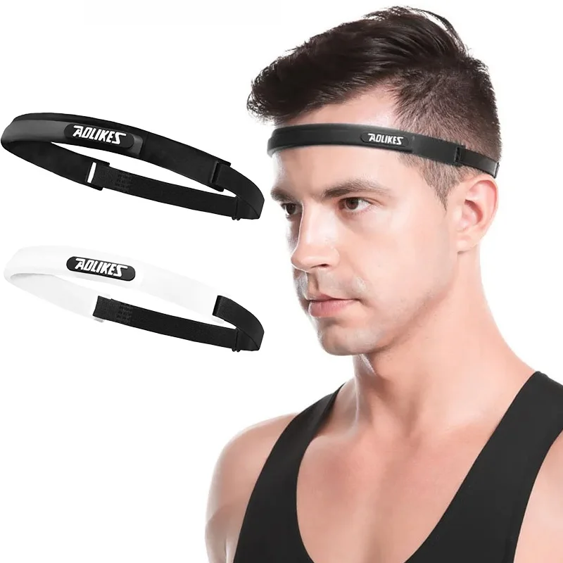 

Эластичная повязка на голову, мягкая силиконовая повязка на голову для бега, йоги, велоспорта, для мужчин и женщин, повязка на голову для фитнеса, баскетбола, тенниса