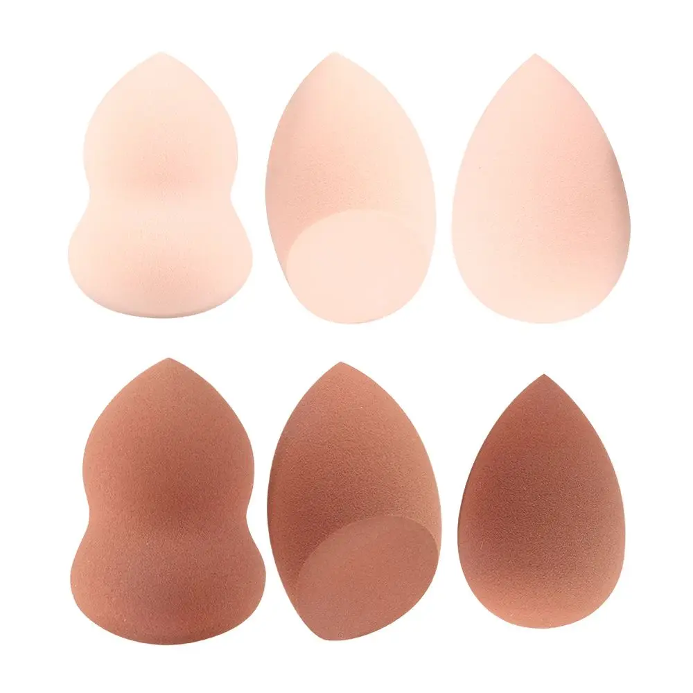 3Pcs Beauty Waterdrop Multi-color Blender Puff Sponge Puff Foundation Powder Blending Sponges