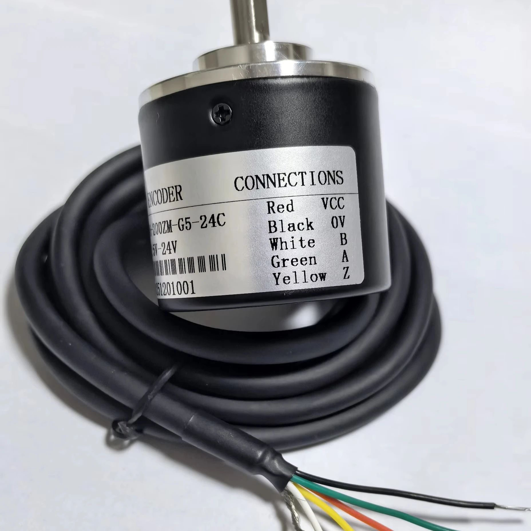 LPD3806-200BM-G5 Incremental Rotary Encoder AB Two-Phase 600 Pulse 38mm Axis 6mm Product Category Encoder