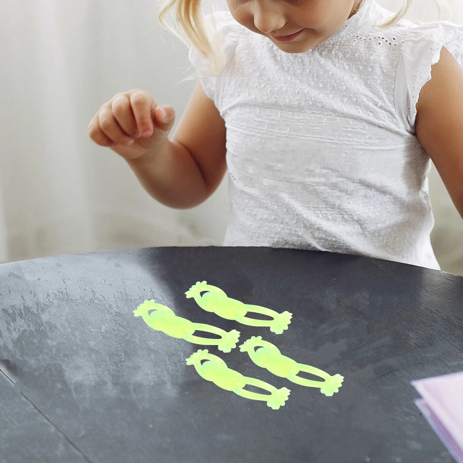 

18pcs Catapult Frogs Adorable Stretchy Prank Playthings For Kids Stress Relief Party Favors Gift Decompression Tpr Trick Tools