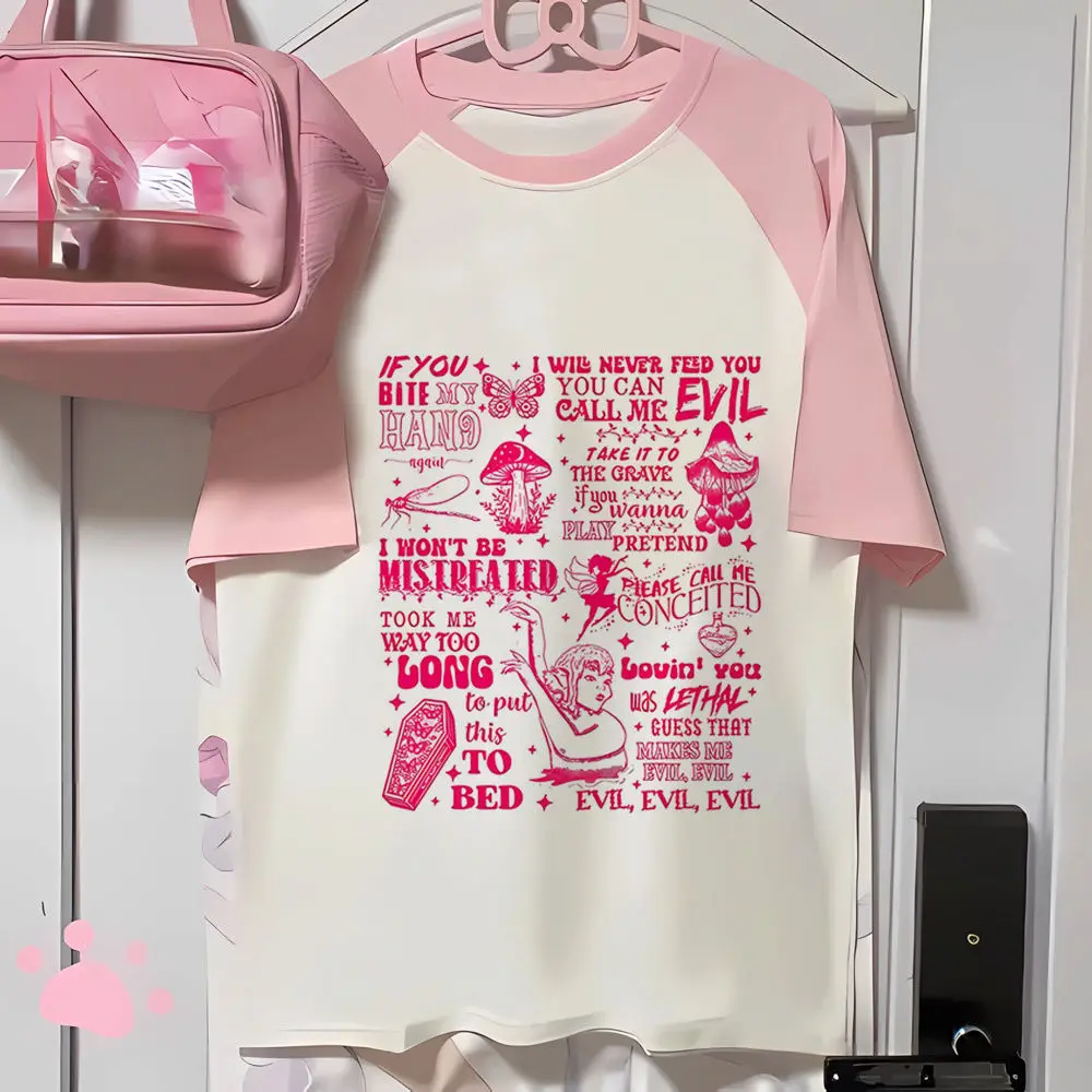 Melanie Martinez t shirt female Y2k 2000s 80s Gothic women anime t shirt hip hop 2000s Psychedelic harajuku University