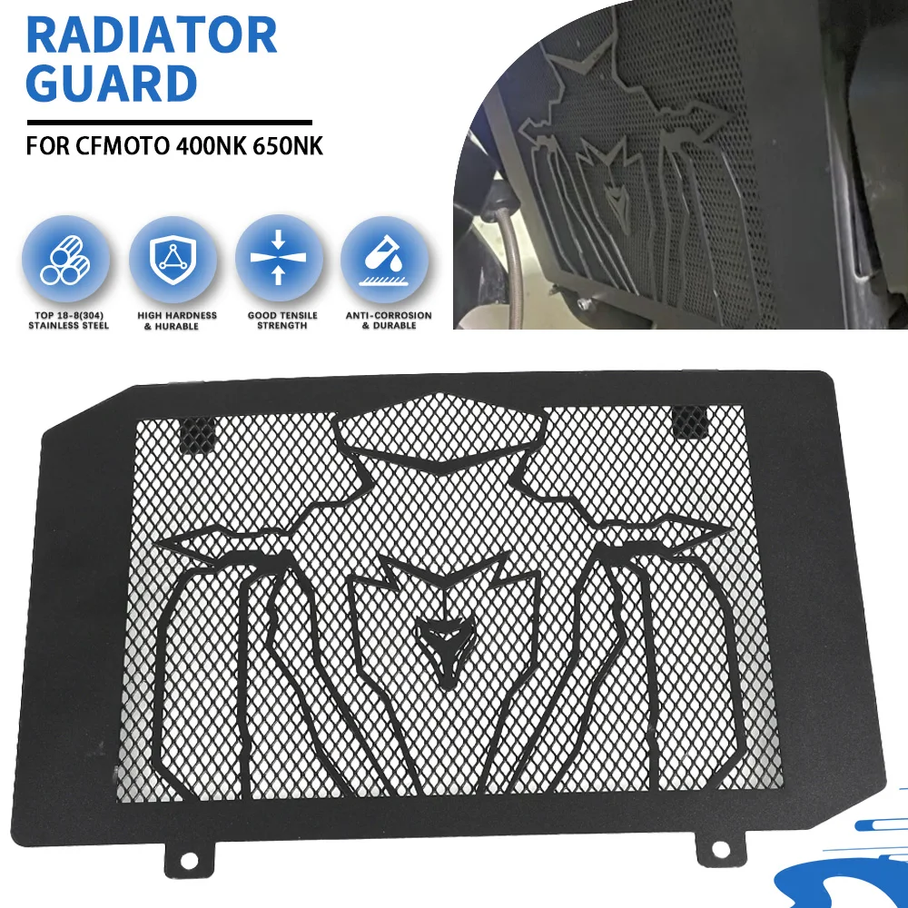

FOR CFMOTO 400NK 650NK 400 NK 650 NK 2025 2024 2023 2022 2021 2020 Motorcycle Accessories Radiator Grille Guard Cover Protector