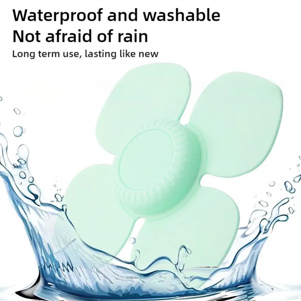 For AirTag Silicone Protective Case Waterproof Adhesive Shell Anti-lost Shock-proof Full Protection GPS Tracker Cover Windmill