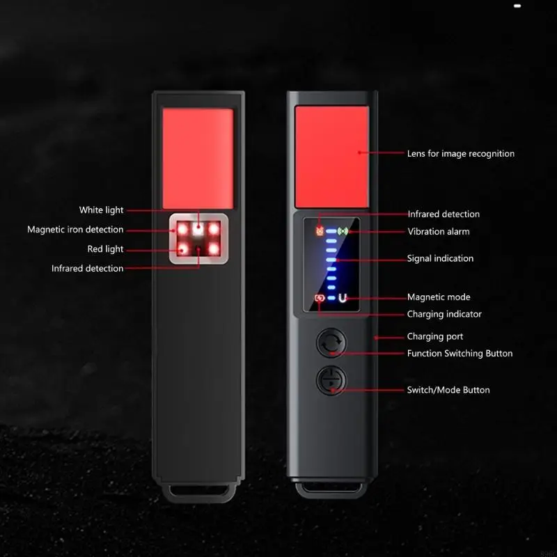 

X20 Wireless IR Anti Surveillances Camera Detection Tool With Locating Prevention And Vibration Alarm For Home Office 896C