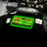 JDM GPS anti-theft warning Car helmet motorcycle Stickers Accessories Automobile Body Window Windshield Bumper Decals for honda