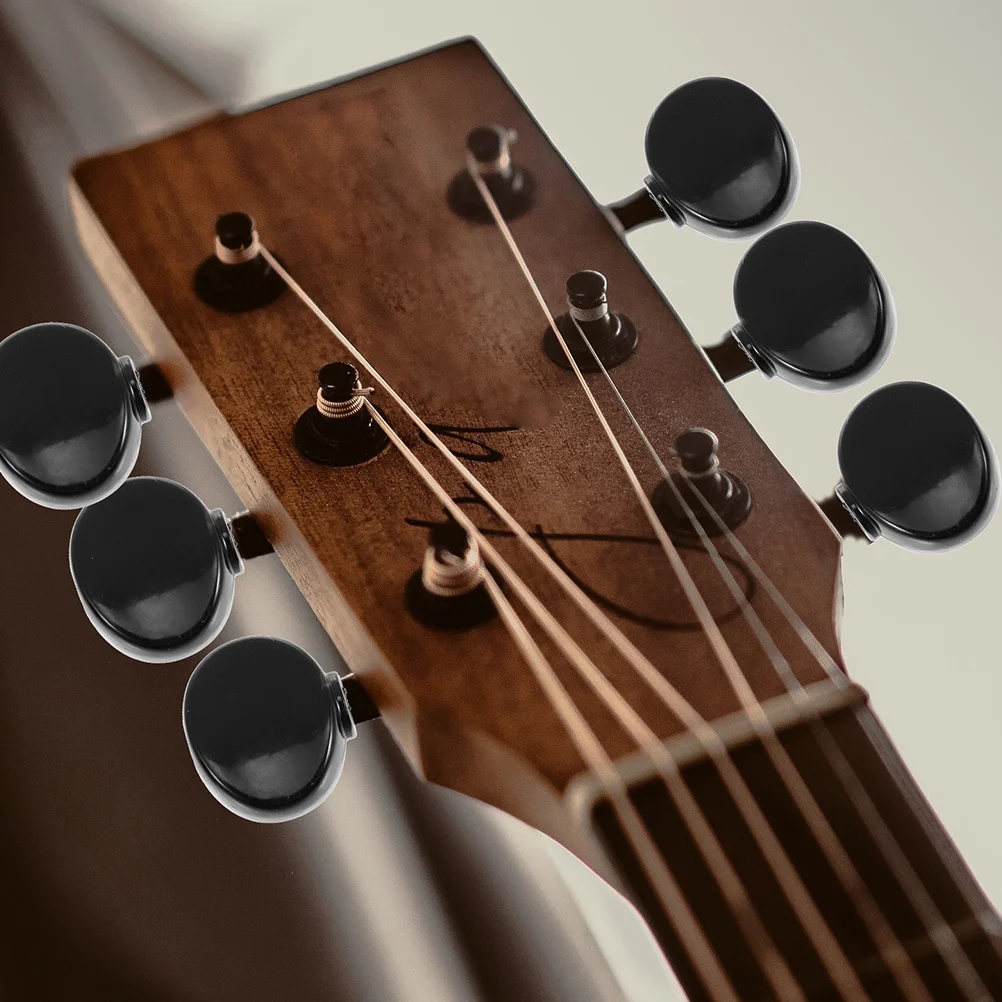 

8Pcs Guitar Tuning Peg Buttons Metal Reliable Rustproof Acoustic Electric Guitar Replacement Parts Tuning Pegs