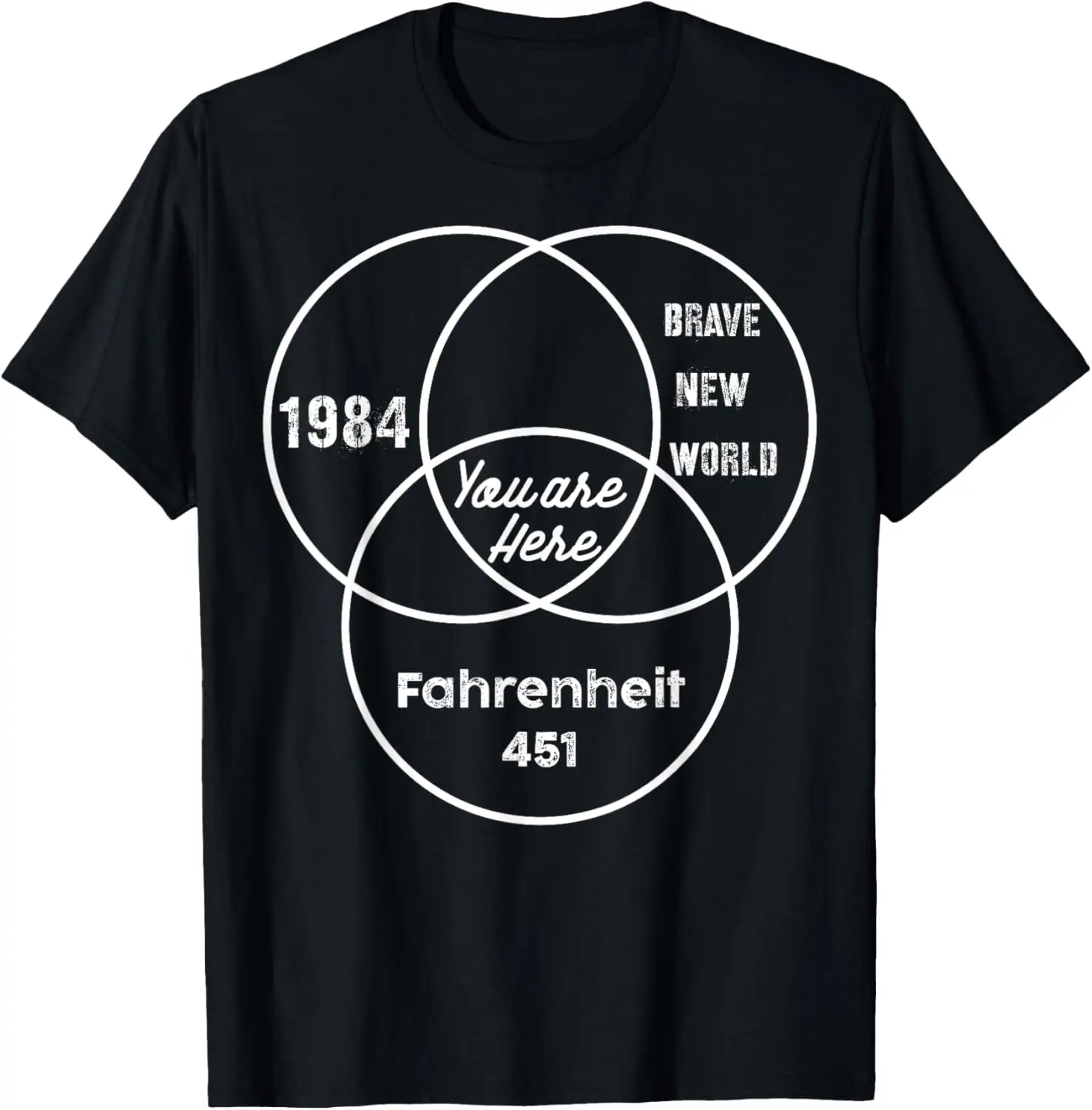 

You Are Here 1984 Brave New World T-Shirt
