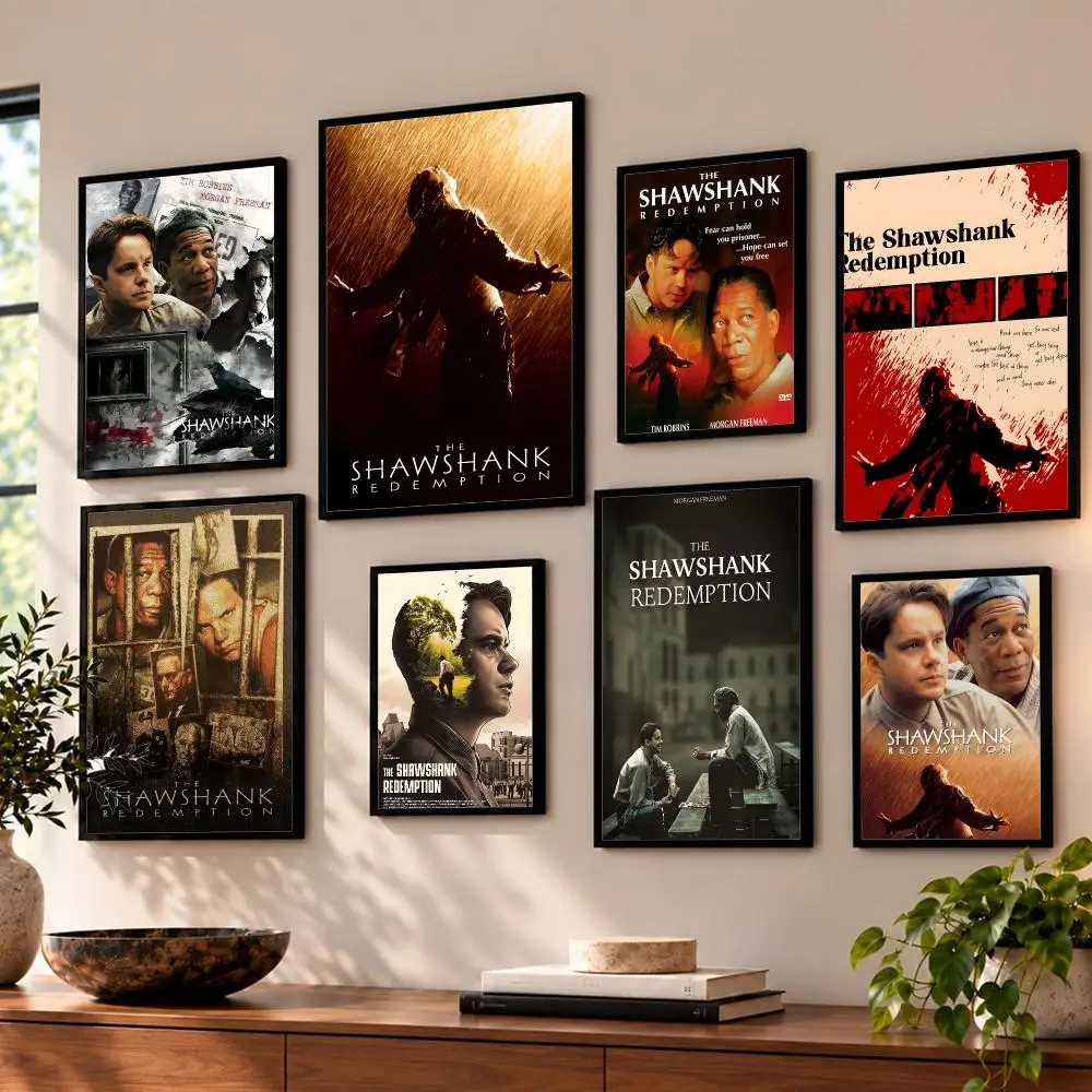 movie The Shawshank Redemption Poster Poster HD Self Adhesive Waterproof Wall Art Print Bedroom Living Room Decor Gift