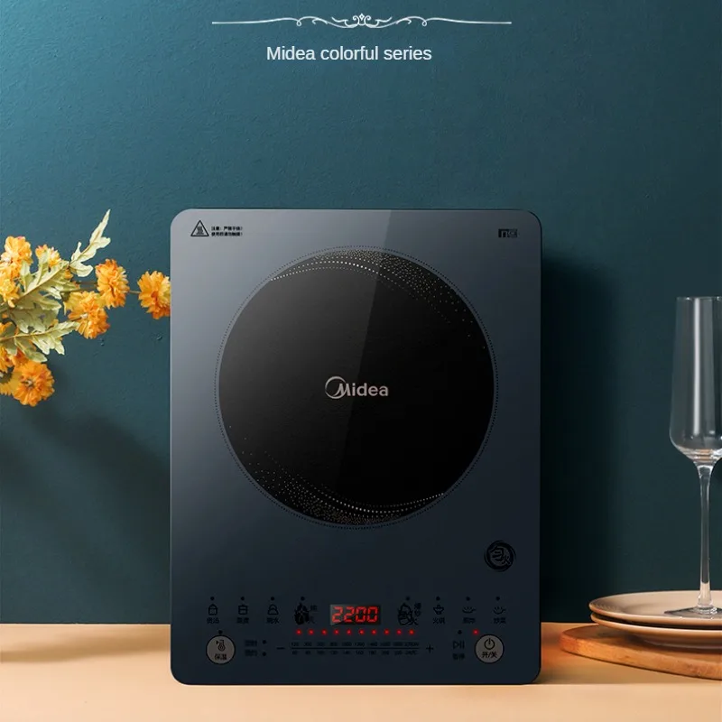 

Midea Induction Cooktop 220V Household Small Intelligent Stir-frying Pan Integrated Kitchen Appliance индукционная плита 인덕션