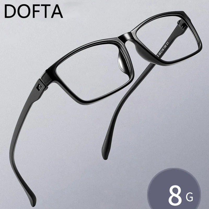 

DOFTA TR Prescription Optical Glasses Frame Men Retro Vintage Rectangle Eyeglasses Frame Women Spectacles Ultralight Eyewear