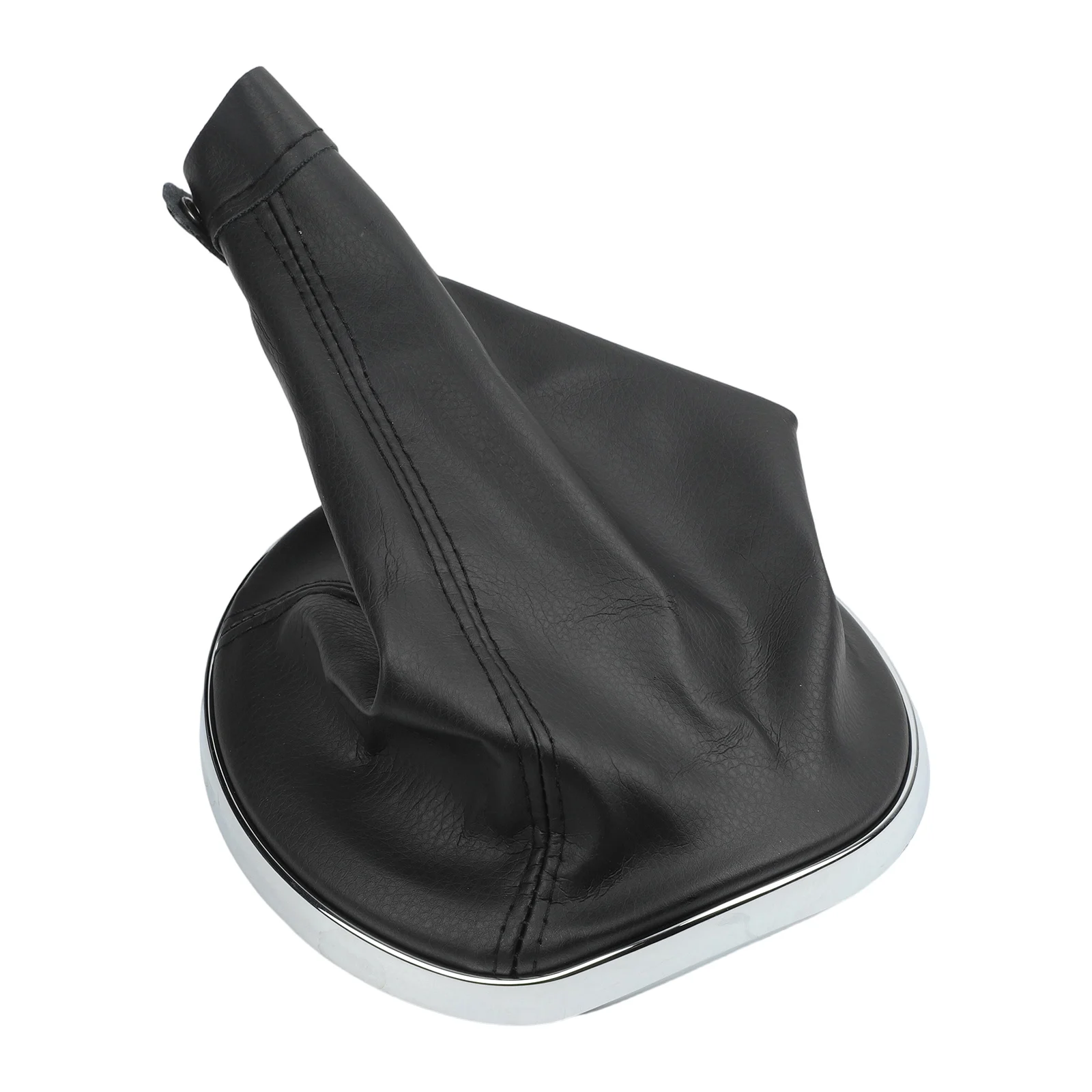 

Car Gear Knob Cover 735442310 Black Leather Shift Head For Lancia For Ypsilon 843 2003-2011 Replacement Car Interior Accessories